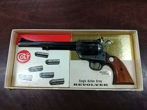 1970 COLT FRONTIER 357 MAG 6 SHOT WITH 7.5 INCH BARREL IN ORIGINAL BOX