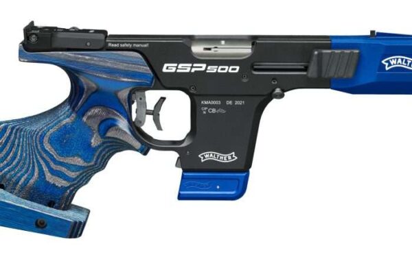 WALTHER GSP500 .22LR TARGET PISTOL – LARGE GRIP