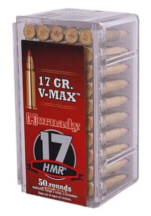 HORNADY VARMINT 17HMR 17 GR V-MAX (50 PACK)