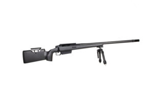 HARDY HYBRID LONG ACTION RIFLE – 300PRC 24 INCH 1 in 10 TWIST – CHEEK RISE – CARBON FIBRE STOCK