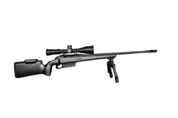 HARDY HYBRID LONG ACTION RIFLE – 300WM 24 INCH 1 in 9 TWIST – CHEEK RISE – CARBON FIBRE STOCK