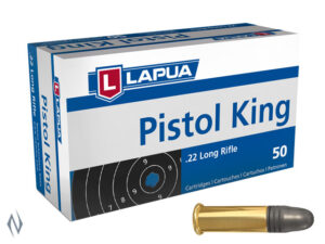 LAPUA 22LR 40GR PISTOL KING 935FPS (50 Rounds)