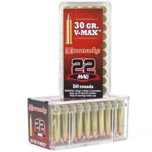 Hornady 22 WMR 30 gr V-Max Ammo (50 pack)